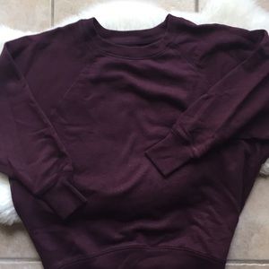 Aerie Burgundy Sweatshirt